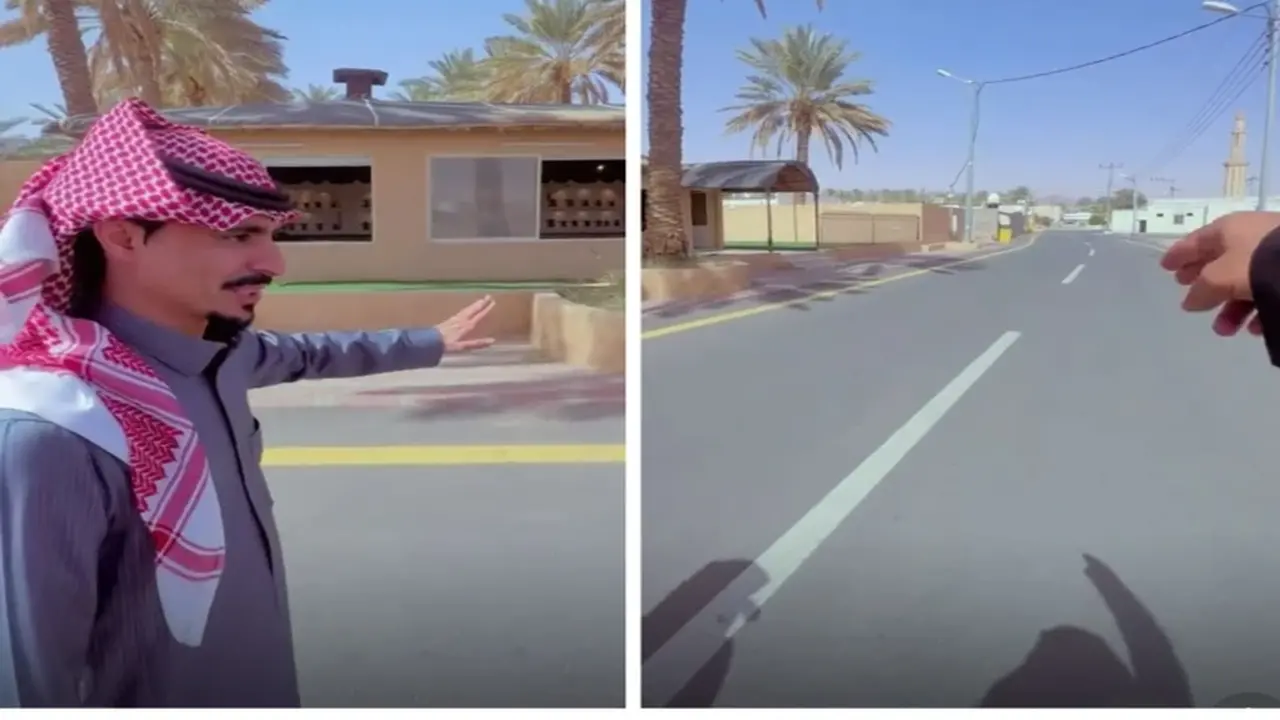 مجالس مفتوحة دائماً.. شارع في حائل يستقبل الضيوف والزوار على مدار الساعة